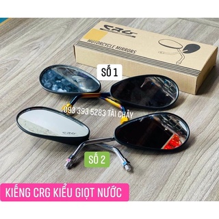 Kiếng crg giọt nước chân inox + titan