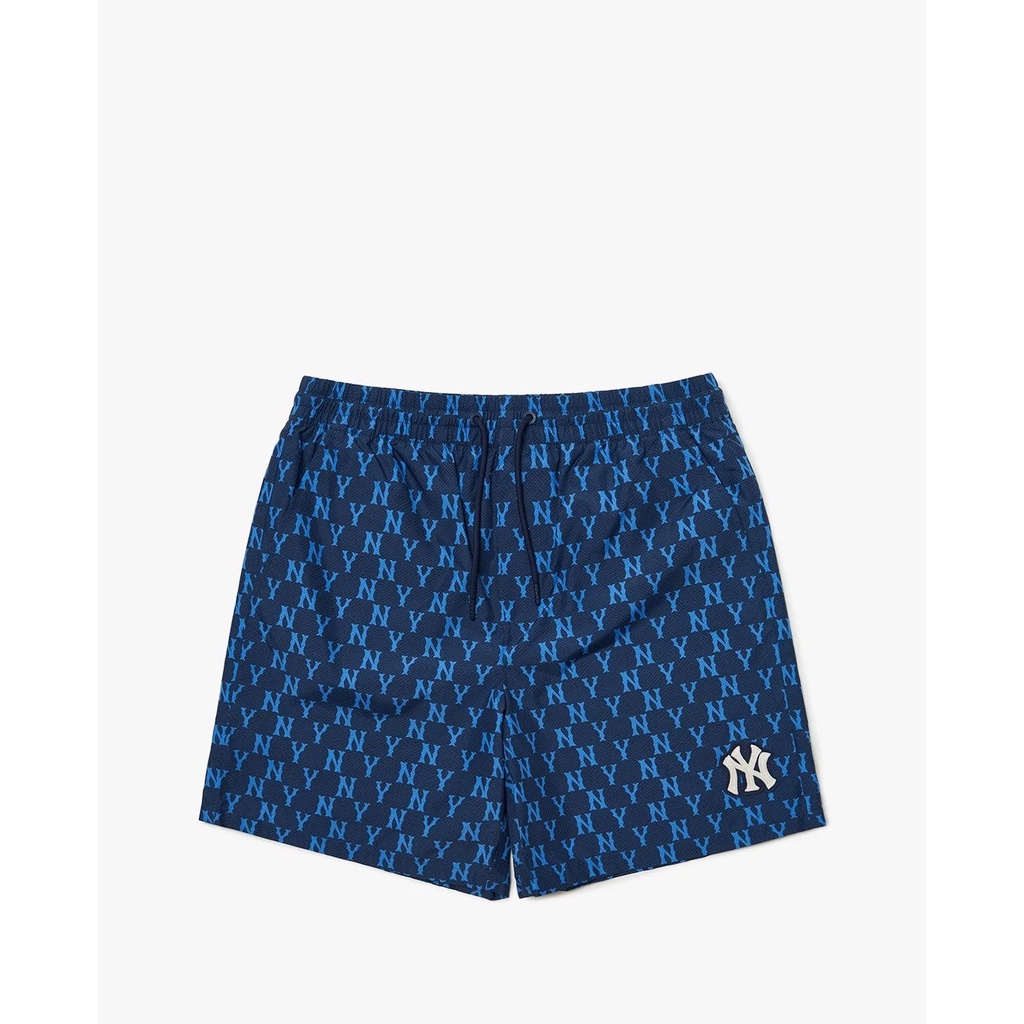 Quần Short lưới MLB Monogram 3ASMM0123
