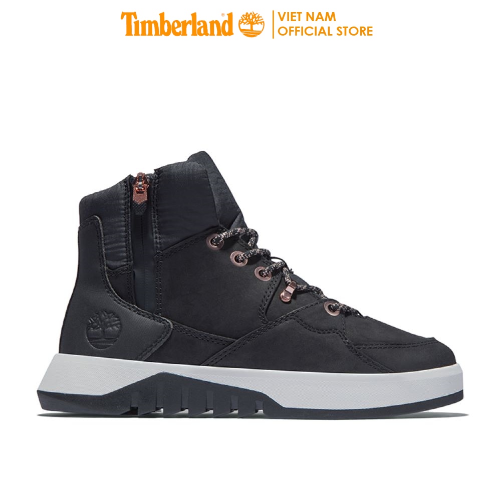 [SALE] Timberland Giày Boots Nữ Supaway Boot w Zip Black Nubuck TB0A2K1R01