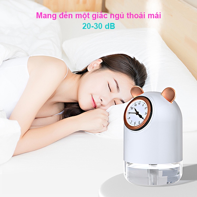 Máy phun sương tạo ẩm không khí xông tinh dầu QUARZT WATCH AH4