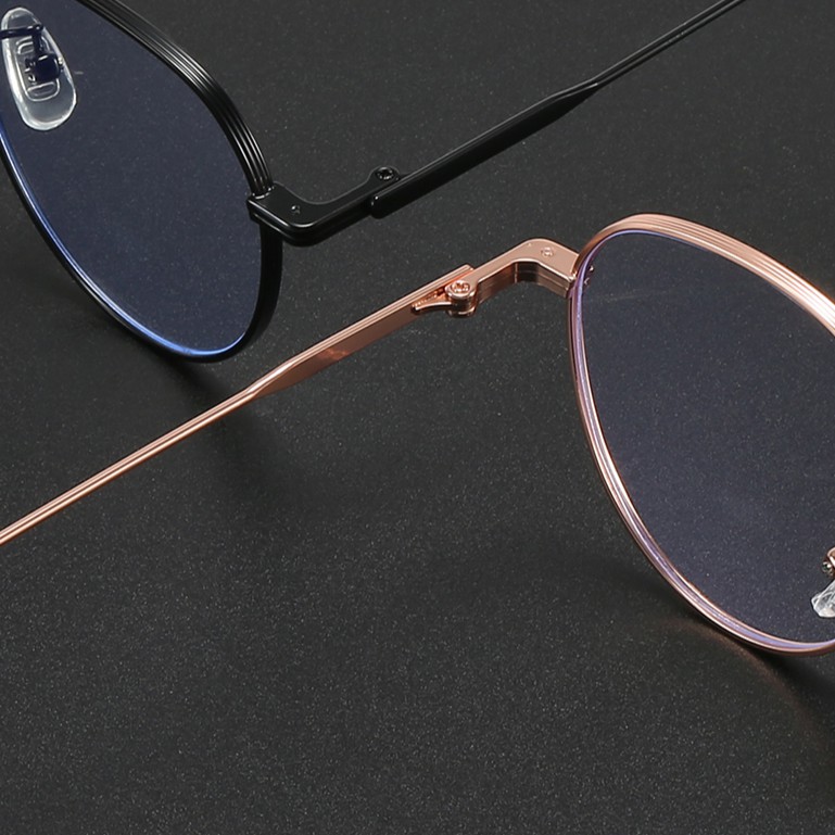 Kính Gọng Tròn Chống Tia Sáng Xanh Thời Trang Bảo Vệ Mắt Cho Nam Và Nữ