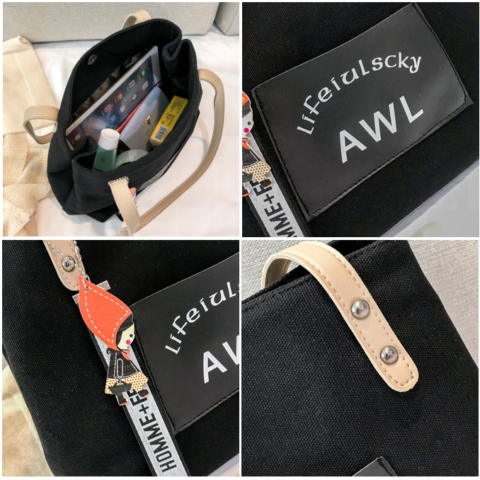 Túi Xách Nữ Túi Đeo Chéo Nữ Thời Trang XM695 Màu Đen Trắng Thiết Kế Nổi Bật Phong Cách Trẻ Hàn Quốc Mới Nhất | BigBuy360 - bigbuy360.vn