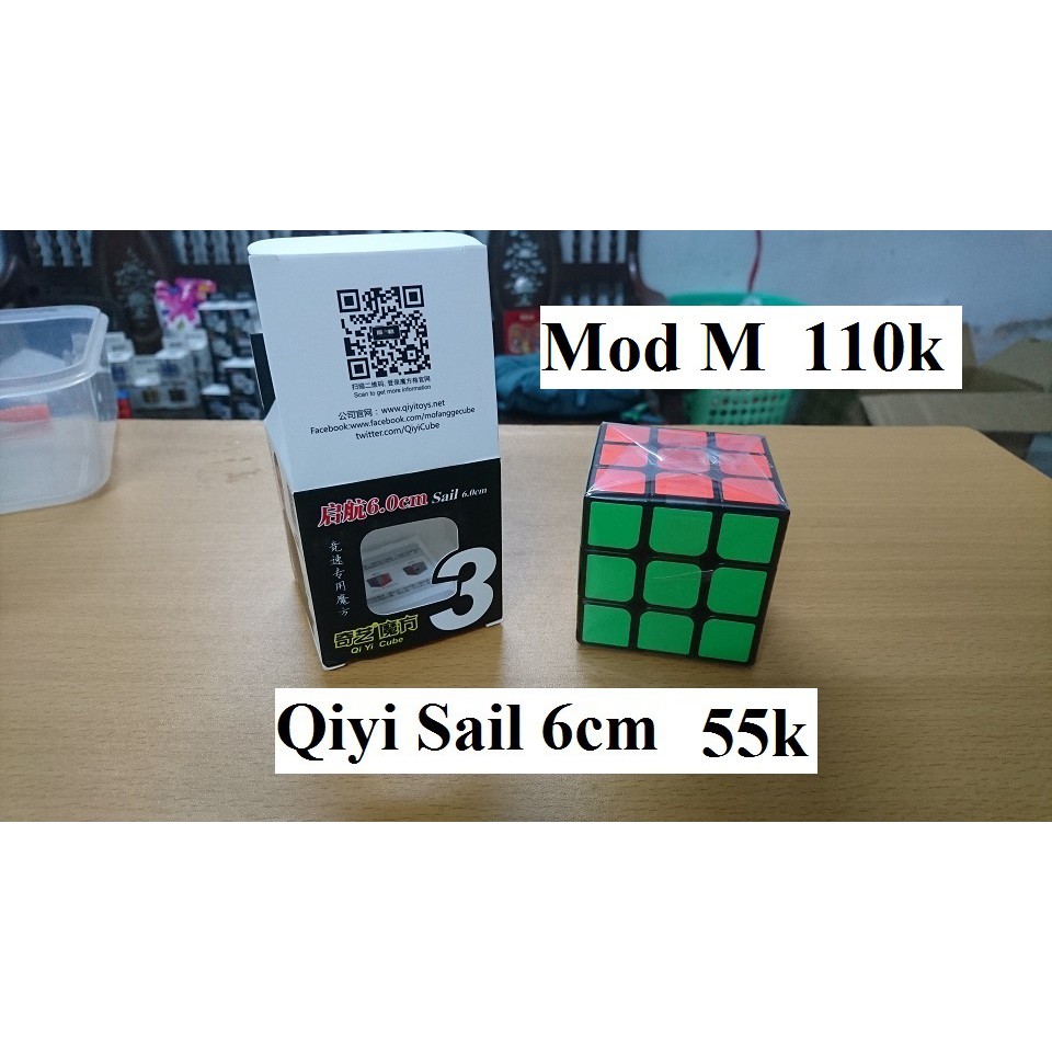 Rubik 3x3x3 Qiyi Sail 6cm