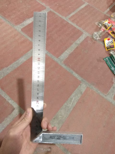 Hộp 12 chiếc thước ke góc 30cm