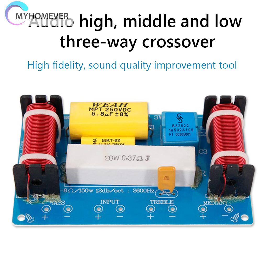 Bộ Chia Tần Số Loa 3 Chiều 120w Weah-338