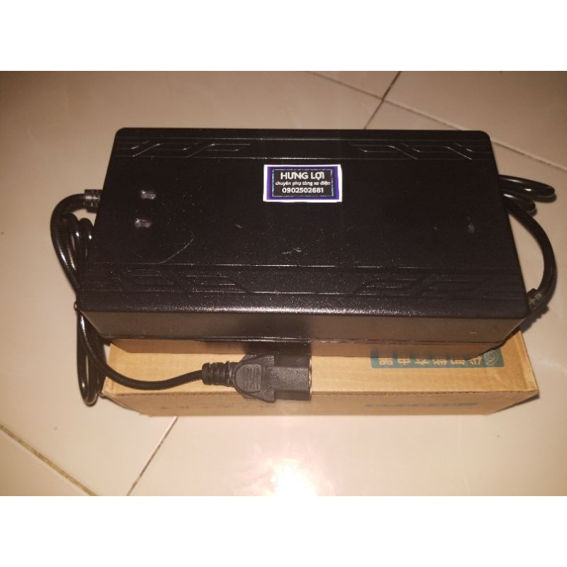 Sạc 84v20Ah xe đạp điện sạc 7 bình