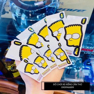tem  dán  siêu  dễ thương dán  đt xe máy