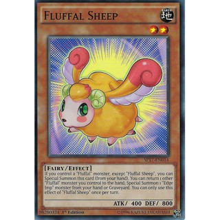 THẺ BÀI YUGIOH [ US ] FLUFFAL SHEEP