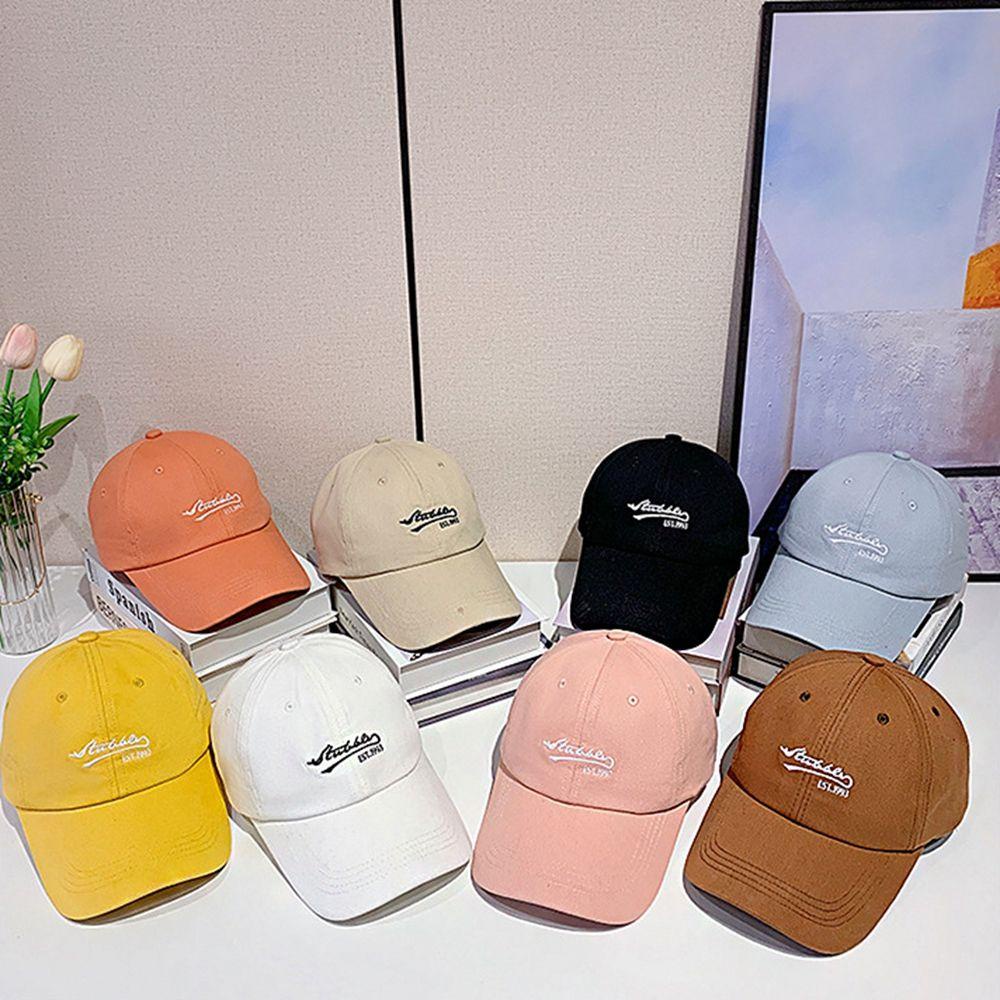 Mũ Lưỡi Trai Unisex Phong Cách Hàn Quốc Có Thể Điều Chỉnh Kích Cỡ