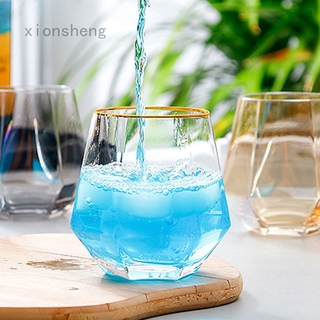 Ly thủy tinh sáu mặt thiết kế sáng tạo độc đáo kính