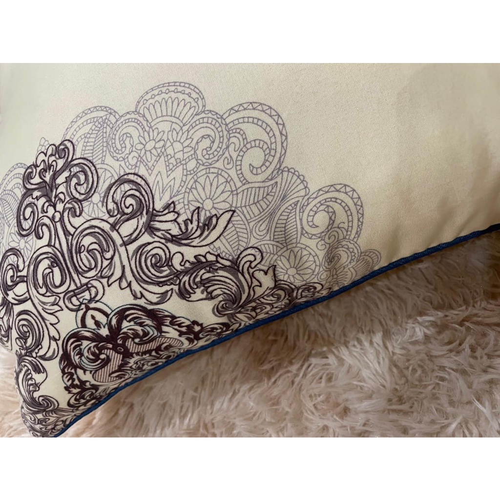 GỐI HILTON HOA VĂN HOÀNG GIA LOẠI ĐẸP - GIÁ BÁN THEO ĐÔI