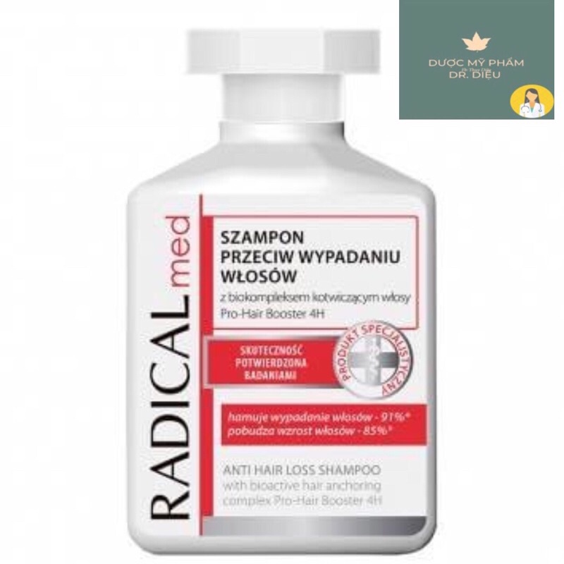 Dầu gội rụng tóc Radical