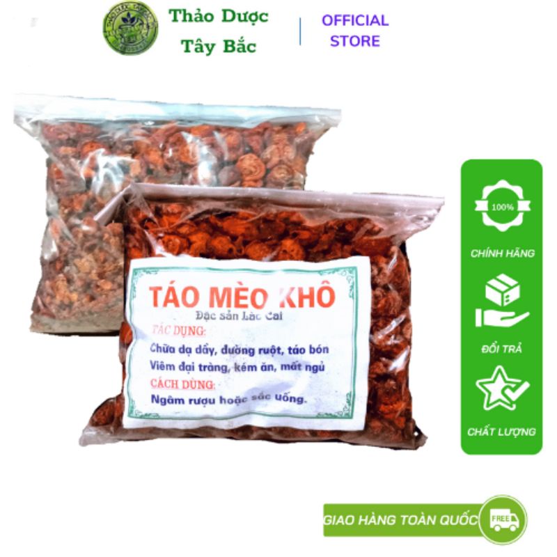 Táo mèo khô tây bắc hàng đẹp gói 1kg