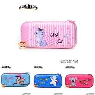Hộp bút delune tại showroom kidchido - bé mèo ku te, mẹ con nhà cú mèo, gấu đáng yêu