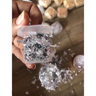giấy bạc ẩn trang trí móng siêu nhiều
