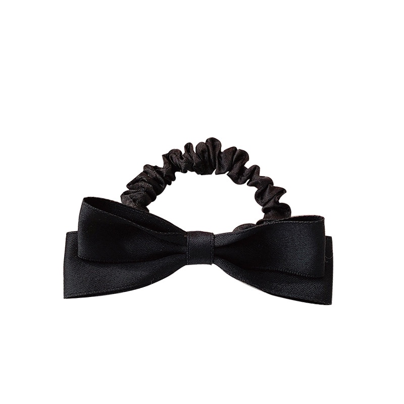 Dây Buộc Tóc Thắt Nơ Cỡ Lớn Kiểu Hàn Quốc Đơn Giản