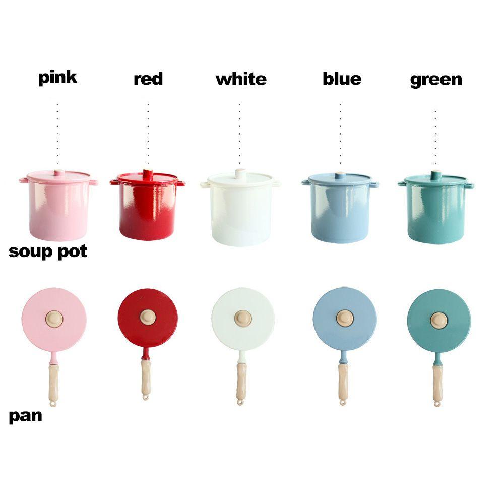 Nồi Nấu Súp Mini Dùng Làm Đạo Cụ Chụp Ảnh Cho Nhà Búp Bê