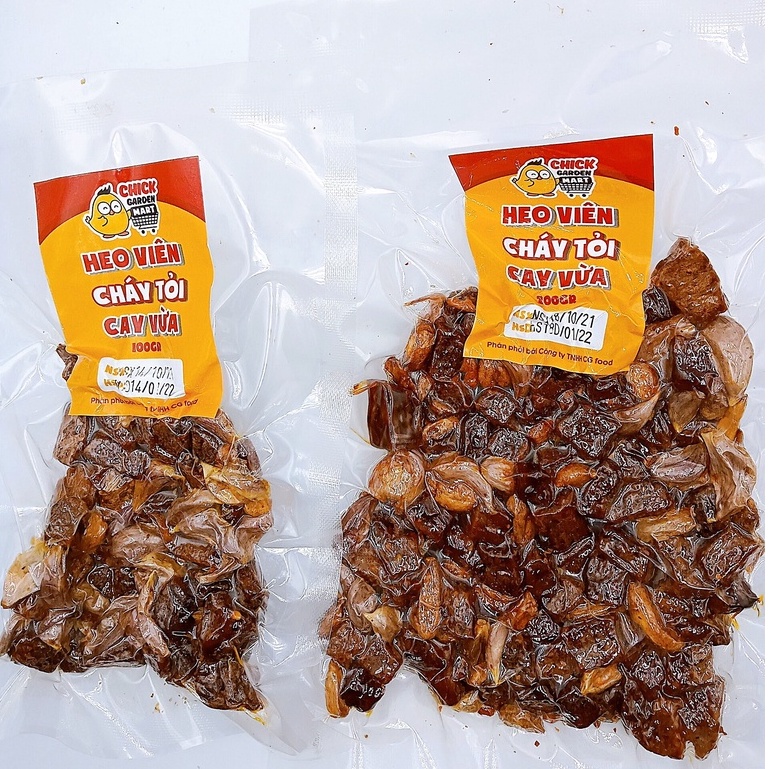Heo Khô Cháy Tỏi, Bò Ẩm Miếng, Đồ Ăn Vặt - Chick Garden | BigBuy360 - bigbuy360.vn