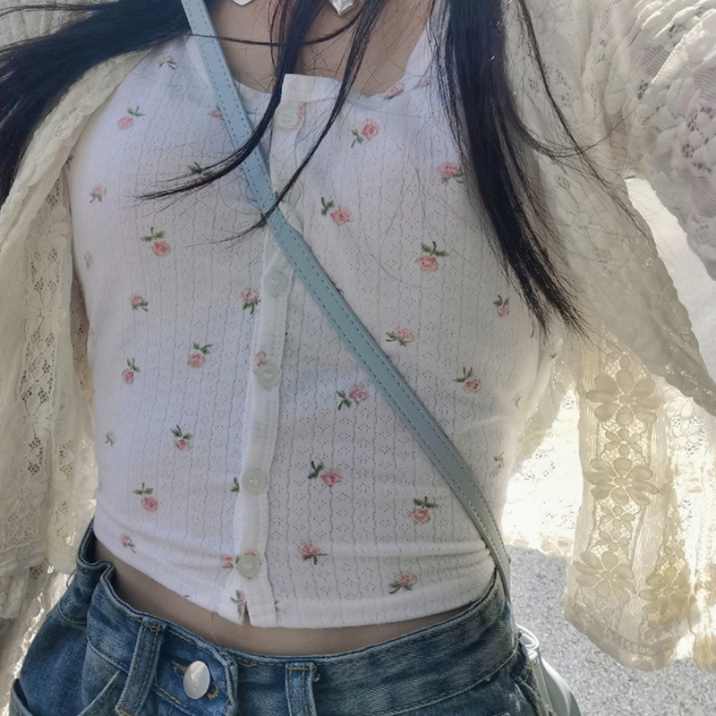 Áo Khoác Ren Cardigan Mỏng Mềm Chống Nắng Thời Trang Cho Nữ