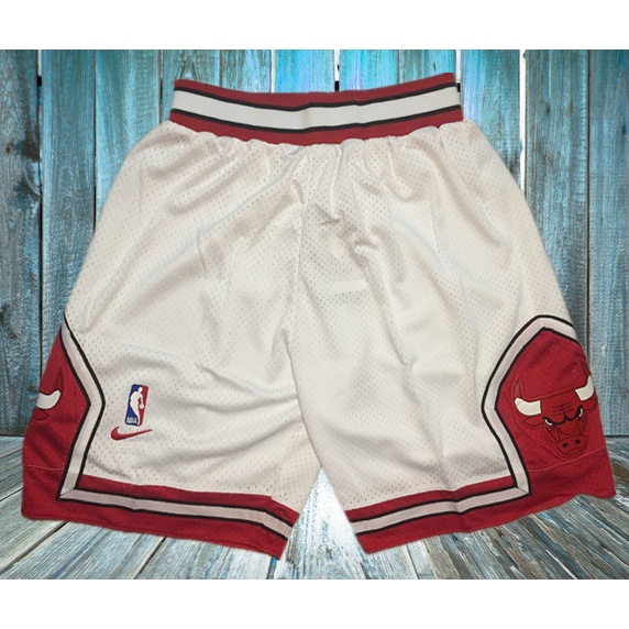 Quần Short Bóng Rổ Màu Trắng Kiểu Bóng Rổ Chicago Bulls 10 Phong Cách Thời Trang 2020
