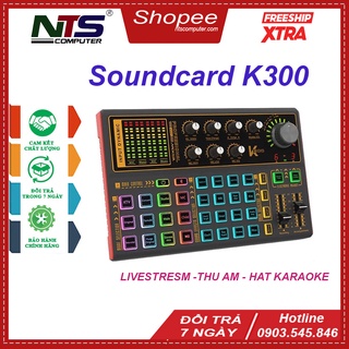 Soundcard K3000 AutoTune, hát karaoke, thu âm và livetream được cả 3 ĐT cùng lúc - giúp âm thanh trọn vẹn