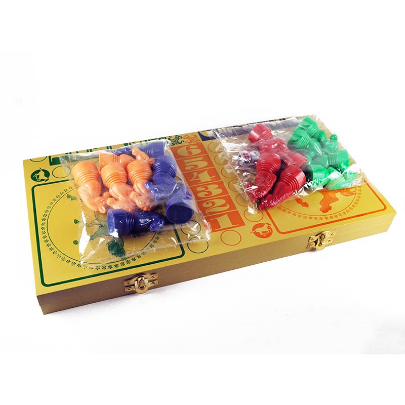 Bộ đồ chơi Bàn Cờ Cá Ngựa HUỆ TÂN chất liệu Nhựa Cao Cấp, Cờ Đua Ngựa, Đồ chơi giải trí vui nhộn cho gia đình - LICLAC