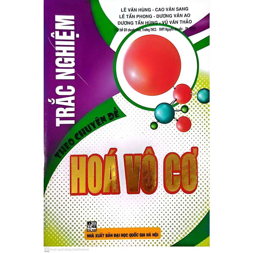 Sách - Trắc nghiệm theo chuyên đề Hóa Vô Cơ  - HAB