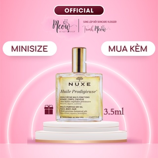 [HB Gift - Minisize mua kèm] Dầu khô đa năng (dưỡng da & tóc) Nuxe Huile Prodigieuse Multi-Purpose Dry Oil 2ml