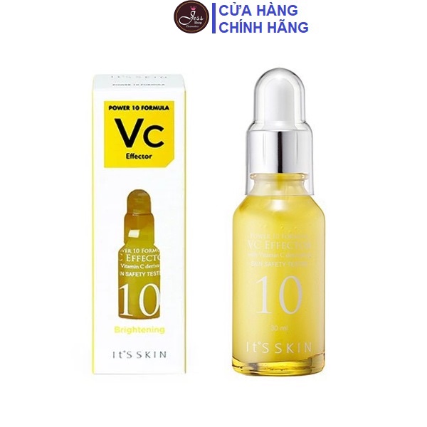 Tinh Chất Dưỡng Trắng Cấp Ẩm Sâu It's Skin Power 10 Formula VC Effector 30ml