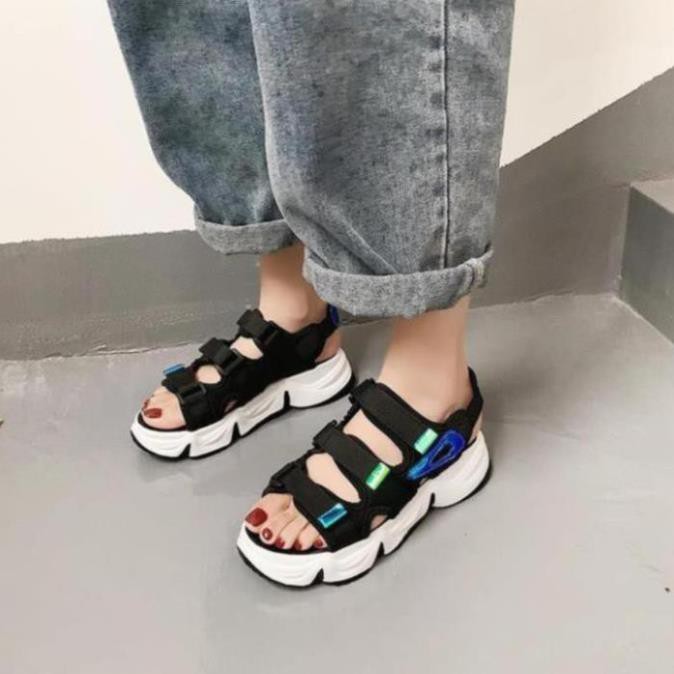 Giày Sandal Nữ Dép Đế Xuồng Ba Quai Siêu Bền Thời Thượng Chất Như Nước Cất Trẻ Trung Năng Động