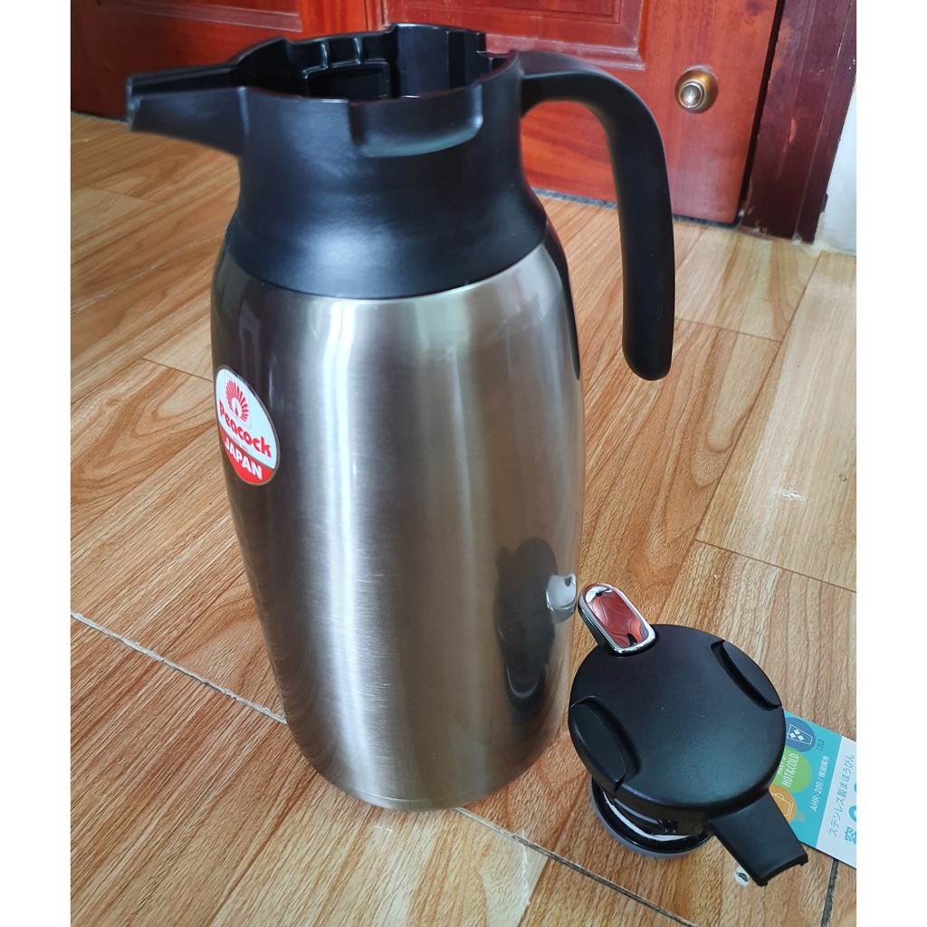 Bình Giữ Nhiệt Nhật Bản 2 Lít_PEACOCK_AHR-200