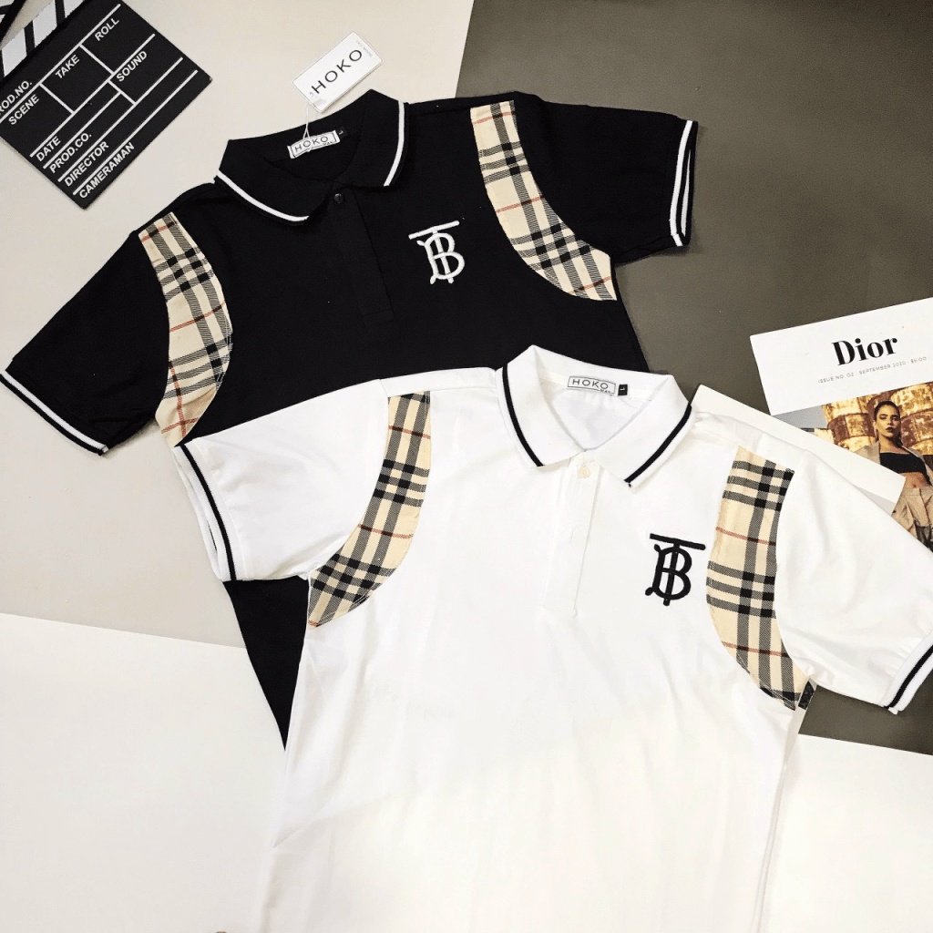 ÁO THUN NAM POLO  PHỐI VIỀN NÁCH ĐẲNG CẤP THỜI TRANG SOÁI CA