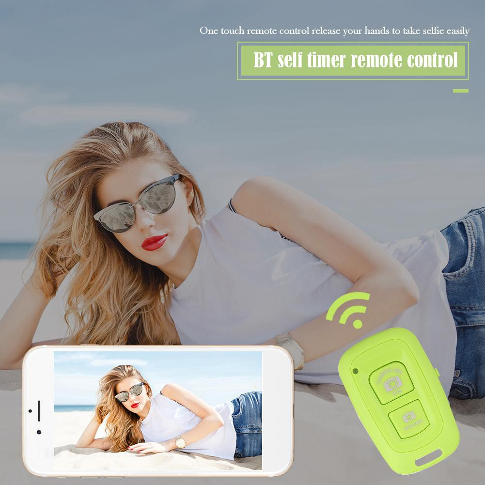 2.4G Bluetooth Selfie Photo Controller Phone Camera Shutter Release Button