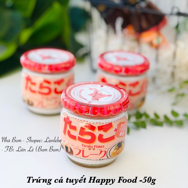 Trứng Cá Tuyết Happy Food 50g