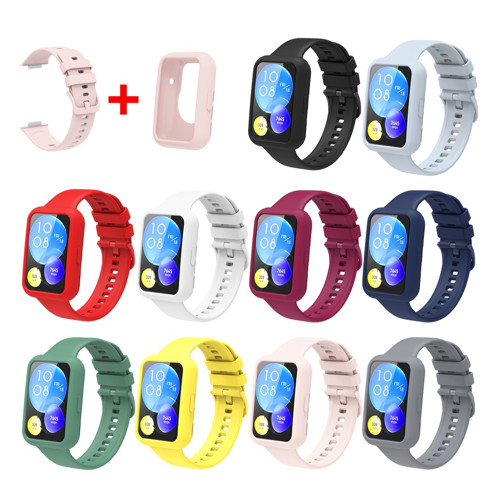 Ốp Silicone Dẻo Thân Thiện Với Da Đồng Hồ Thông Minh Huawei Watch FiT 2 FiT2 FiT2