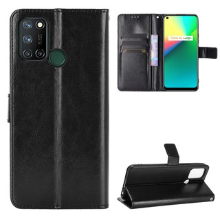 Ốp Điện Thoại Da PU Kiểu Ví Lật Cho Realme 7i Realme 7i Realme7i