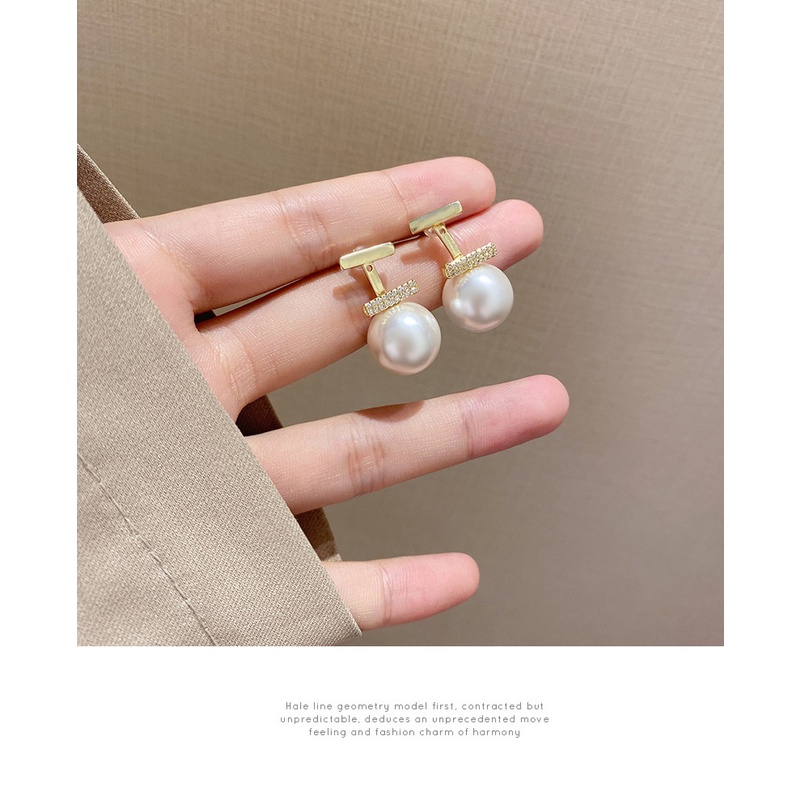 Khuyên tai YeYi ngọc trai thời trang cho nữ