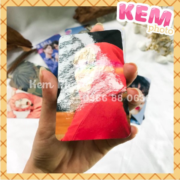 IN CARD BO GÓC theo yêu cầu - Card blackpink, bts, brightwin, genshin impact, đàm vĩnh hưng - Size 5.4 x 8.6
