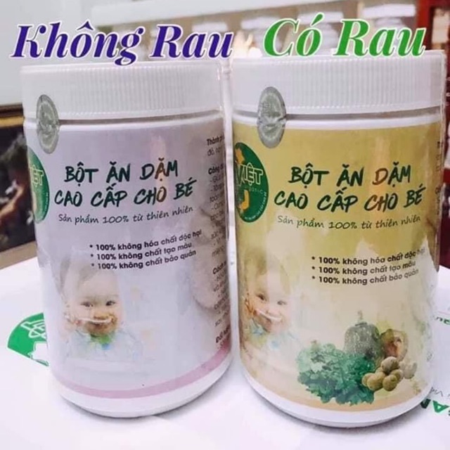 Bột ăn dặm cho bé