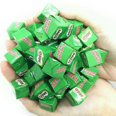 10 viên Kẹo Milo Cube xanh