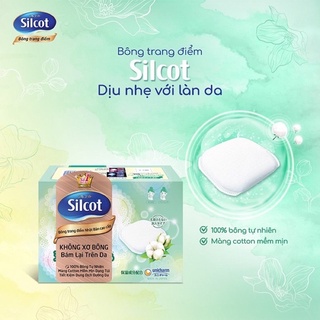 [MÓP HỘP] Bông tẩy trang Silcot