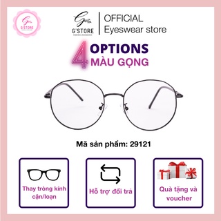 Gọng Kim Loại Mắt Tròn G STORE Kính Mắt Nobita Dùng Được Cho Cả Nam Và Nữ 29121