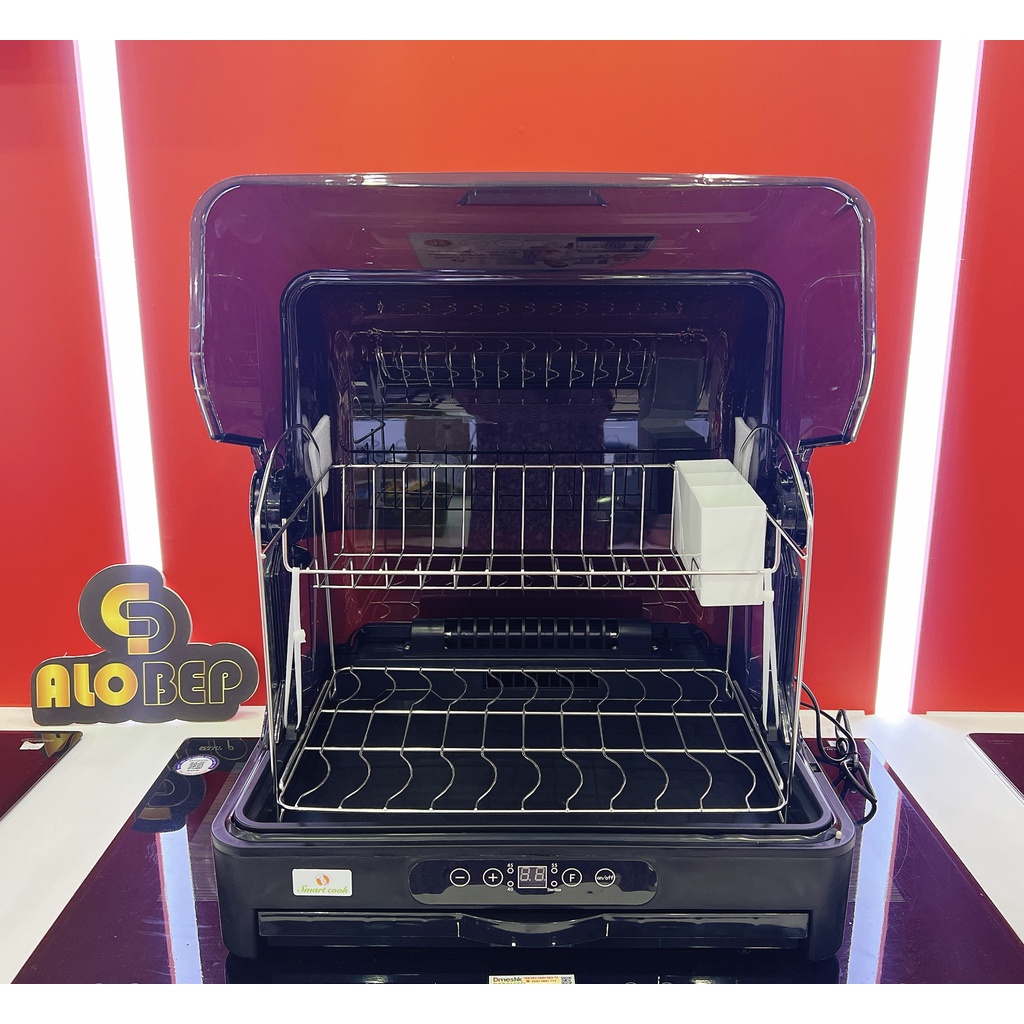 Máy sấy bát Elmich Smart cook 3906 tủ sấy bát đĩa, máy khử trùng bát đĩa