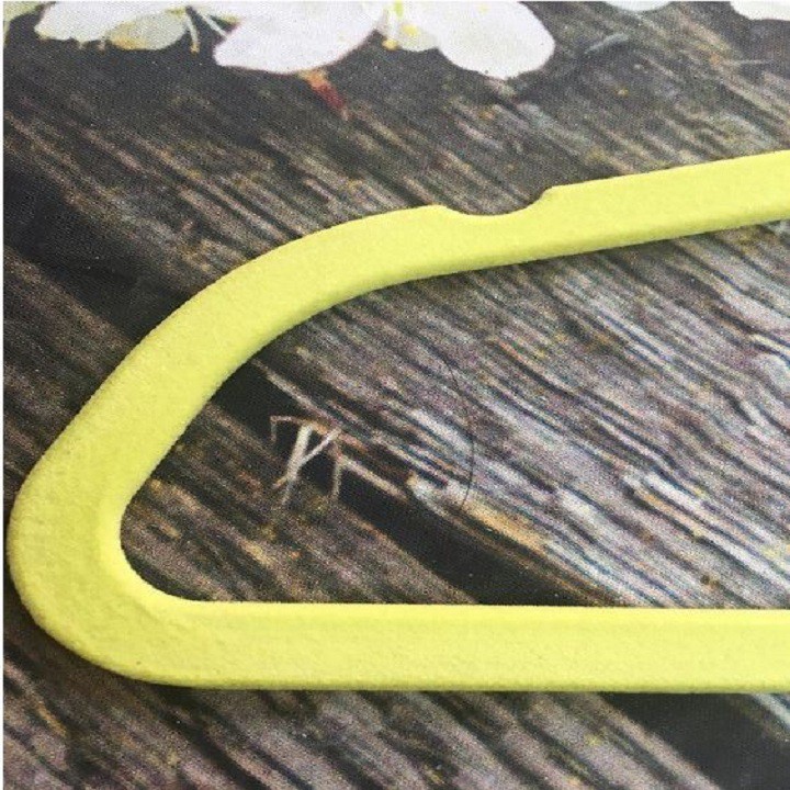 VERY HOT Set 5 Móc Treo Quần Áo bằng sắt bọc nhung bên ngoài