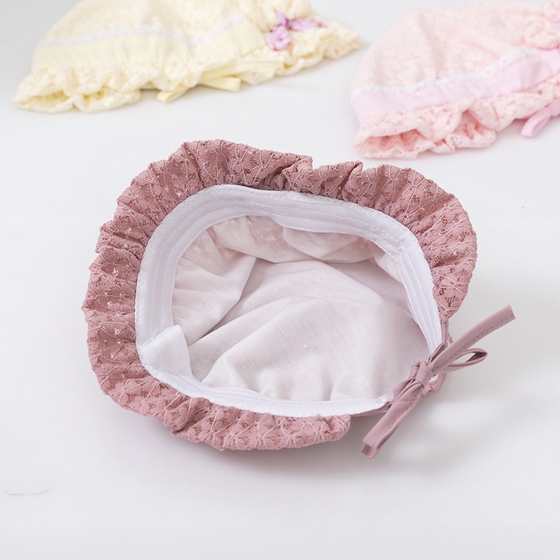 Nón Vành Phối Lưới Dễ Thương Cho Bé E012 6-24 Tháng