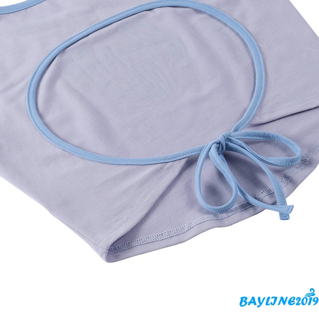 Áo croptop nữ không tay hở lưng quyến rũ