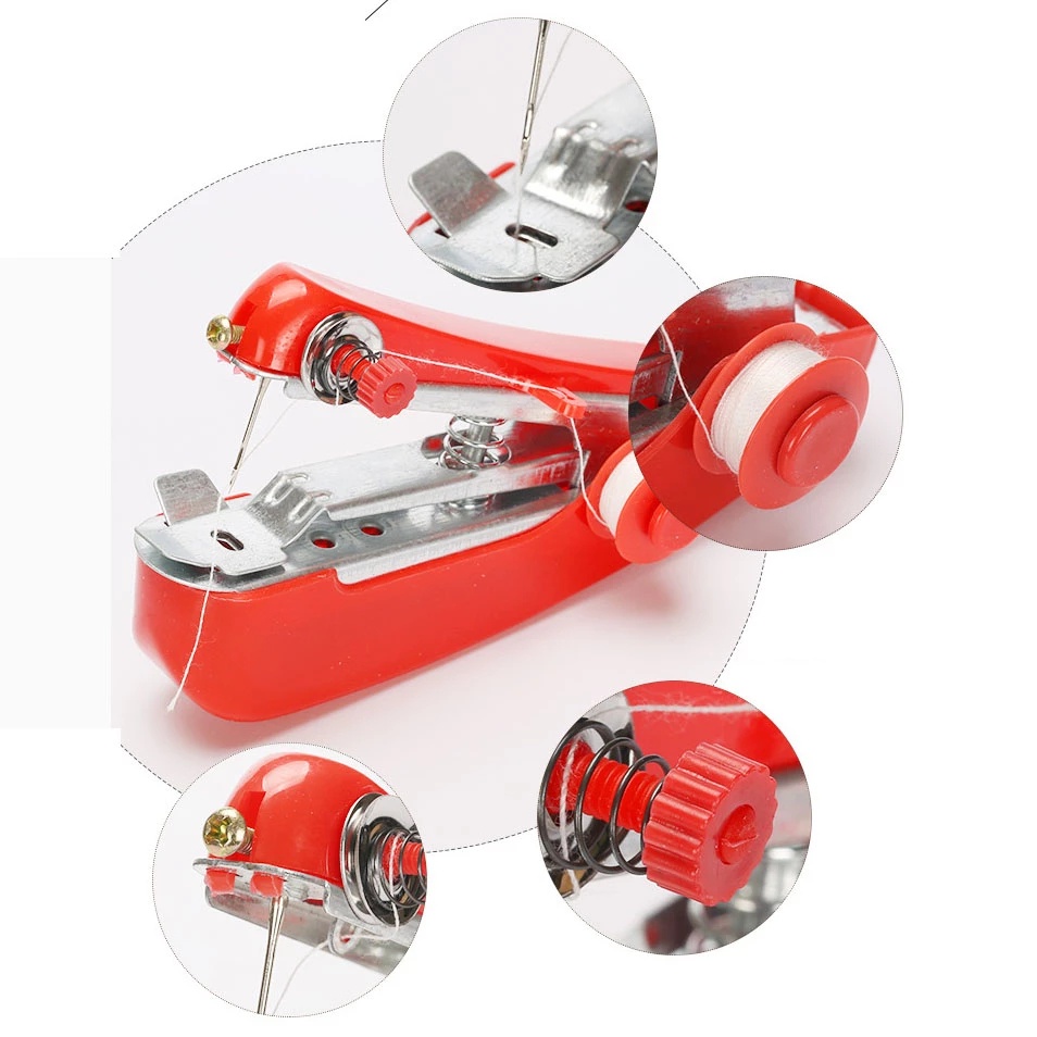 1 Máy May Đa chức năng Mini Cầm Tay Đơn Giản Tiện Dụng