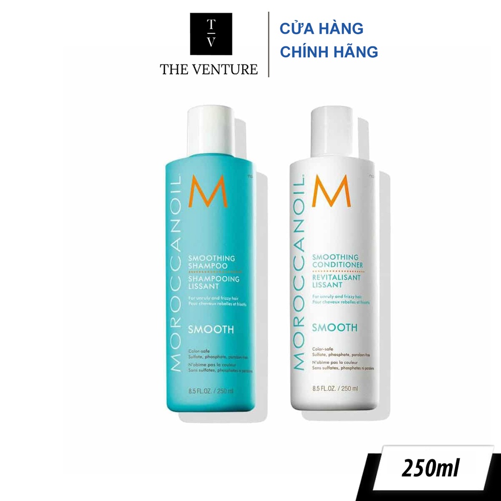 Bộ Dầu Gội &amp; Xả Moroccanoil Moisture Repair, Hydrating, Extra Volume, Smoothing Chính Hãng - 250ml