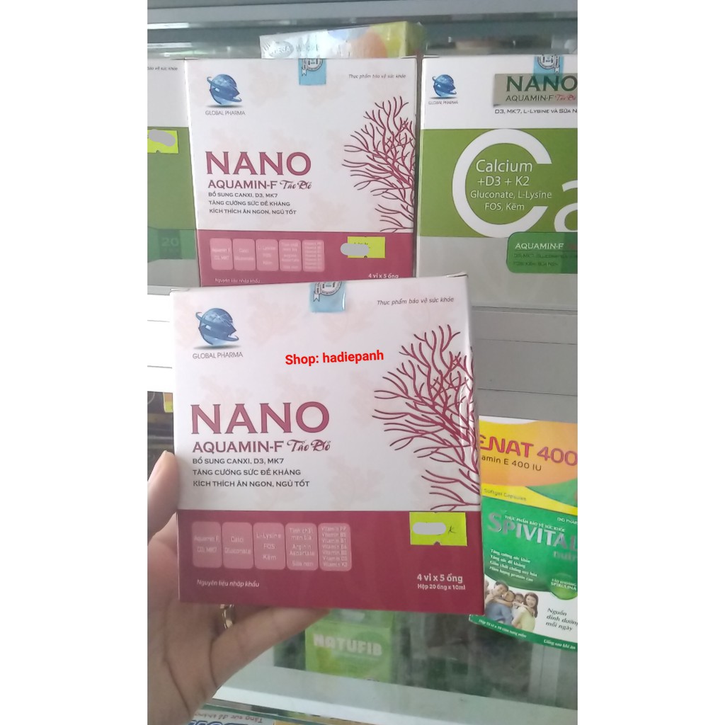 Canxi Nano AQUAMIN-F TẢO ĐỎ( CÓ QUÀ CỦA HÃNG)