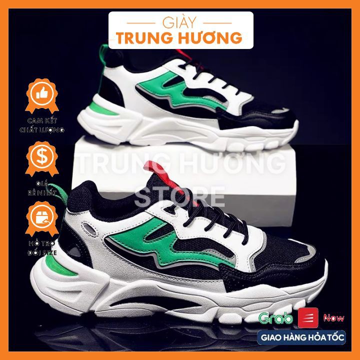 [MẪU MỚI NHẤT 𝟐𝟎𝟐𝟏] Giày Thể Thao Nam CAO CẤP, chính hãng Trung Hương thiết kế và sản xuất, Siêu nhẹ, Siêu êm và bền V76